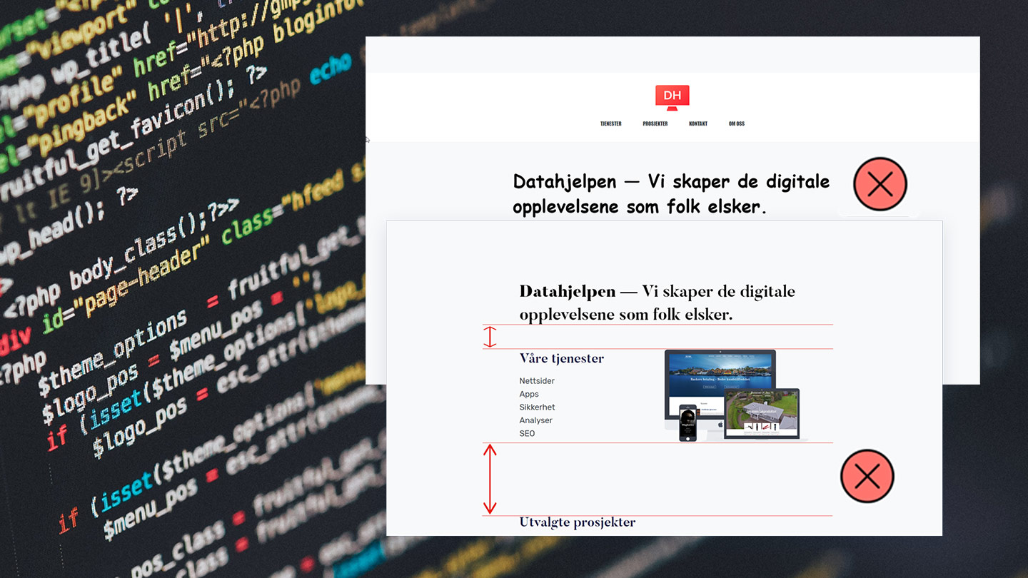 De 10 vanligste feilene i webdesign